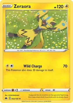 Zeraora #052/159 · Pokémon