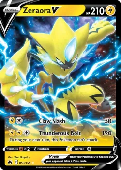 Zeraora V #053/159 · Pokémon