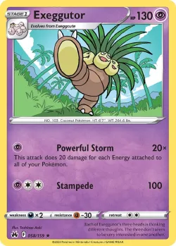Exeggutor #058/159 · Pokémon
