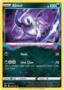 Absol #076/159 · Pokémon