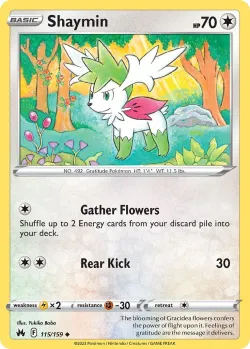 Shaymin #115/159 · Pokémon