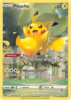 Pikachu 「CRZ GG30/GG70」「EN」