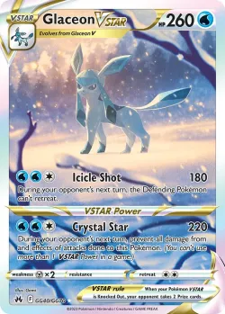 Glaceon VSTAR 「CRZ GG40/GG70」「EN」