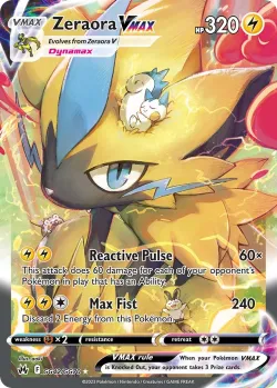 Zeraora VMAX 「CRZ GG42/GG70」「EN」