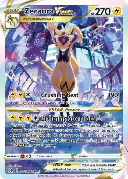 Zeraora VSTAR 「CRZ GG43/GG70」「EN」