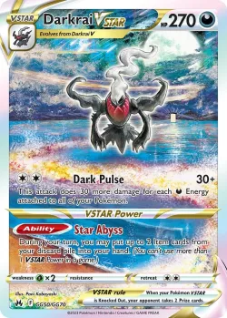 Darkrai VSTAR 「CRZ GG50/GG70」「EN」