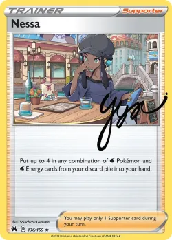 Nessa #136/159 · Pokémon