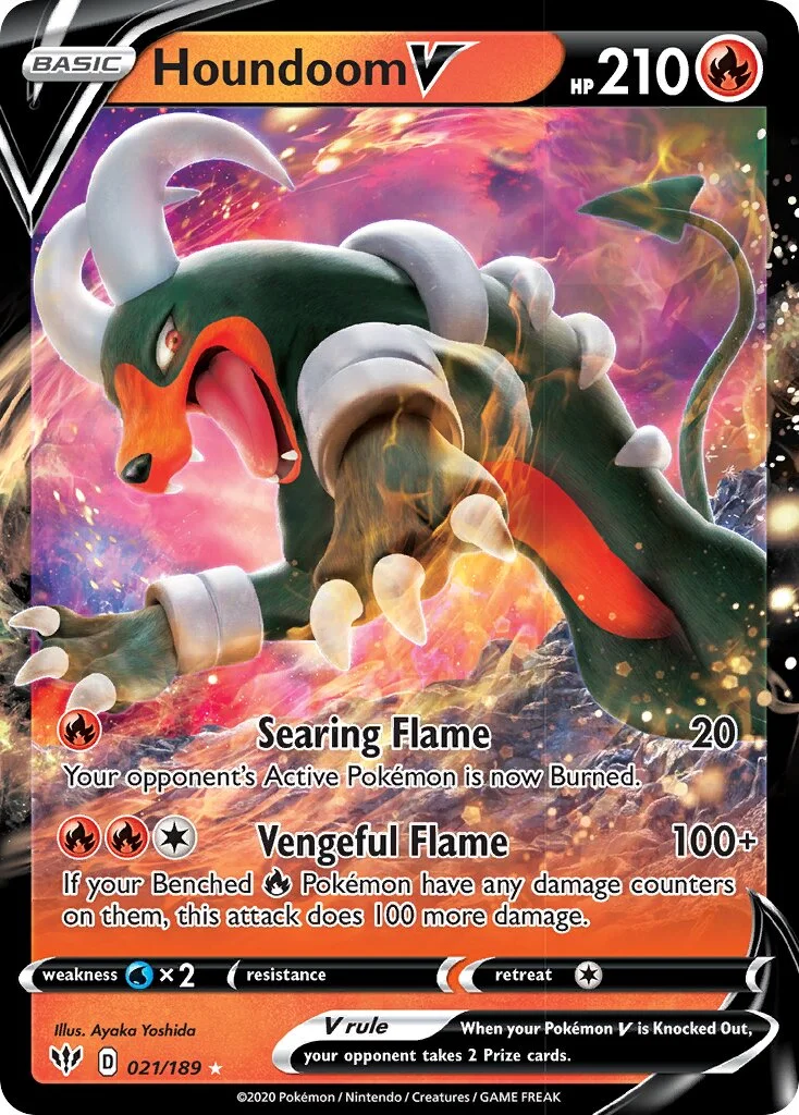 Houndoom V 「DAA 021/189」「EN」