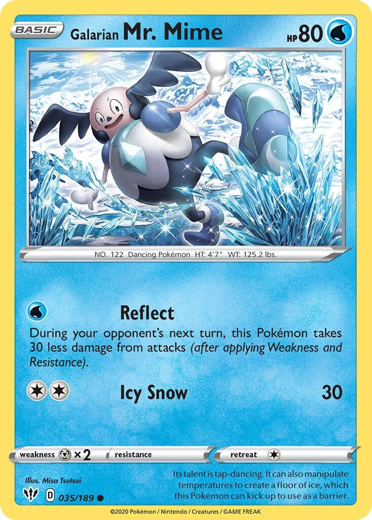 Galarian Mr. Mime 「DAA 035/189」「EN」