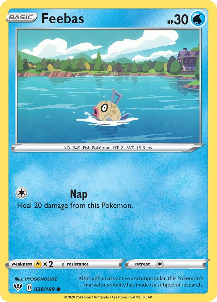 Feebas 「DAA 038/189」「EN」