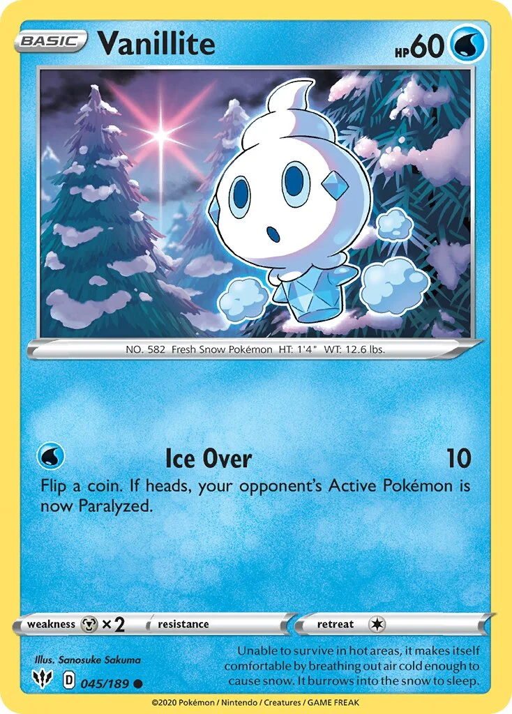 Vanillite 「DAA 045/189」「EN」