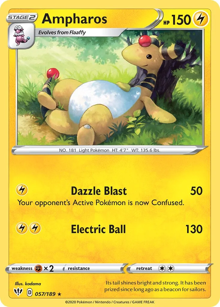 Ampharos 「DAA 057/189」「EN」