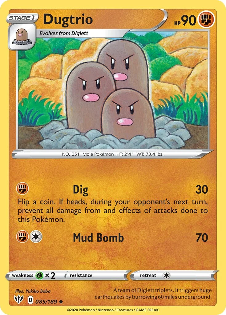 Dugtrio 「DAA 085/189」「EN」