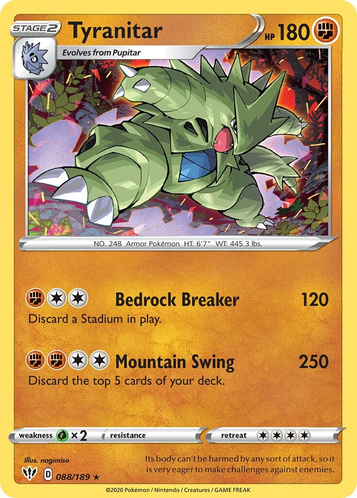 Tyranitar 「DAA 088/189」「EN」