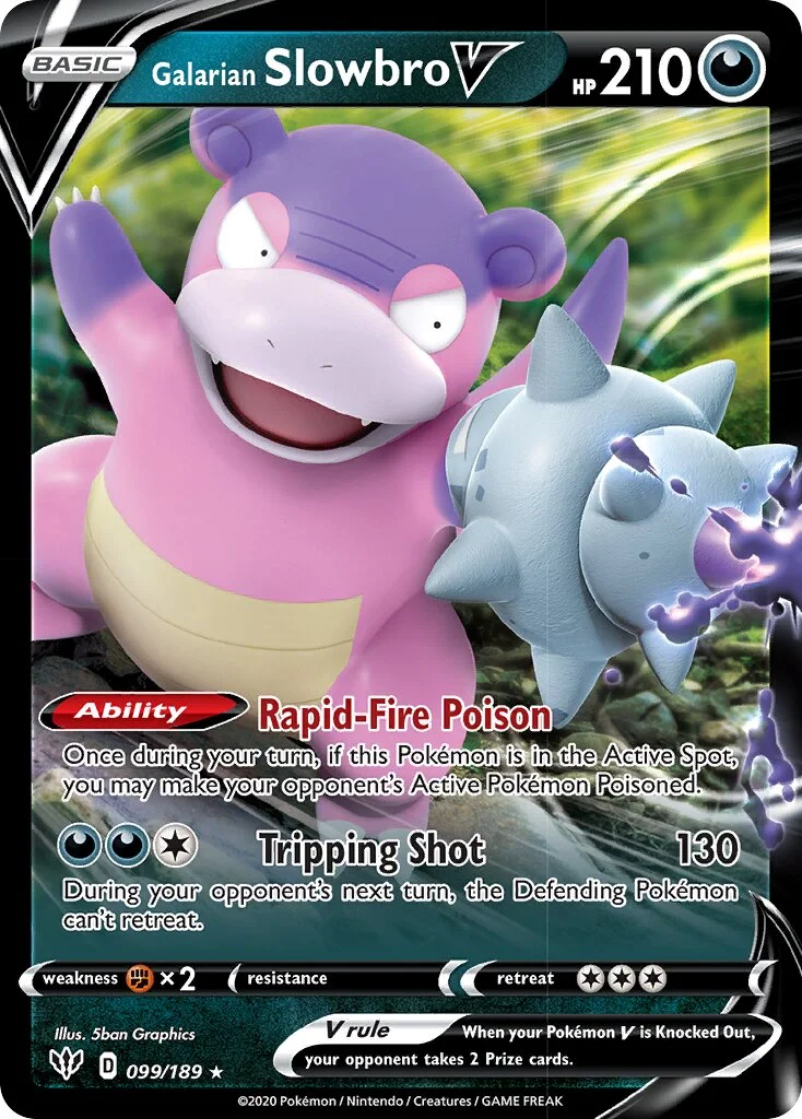 Galarian Slowbro V 「DAA 099/189」「EN」
