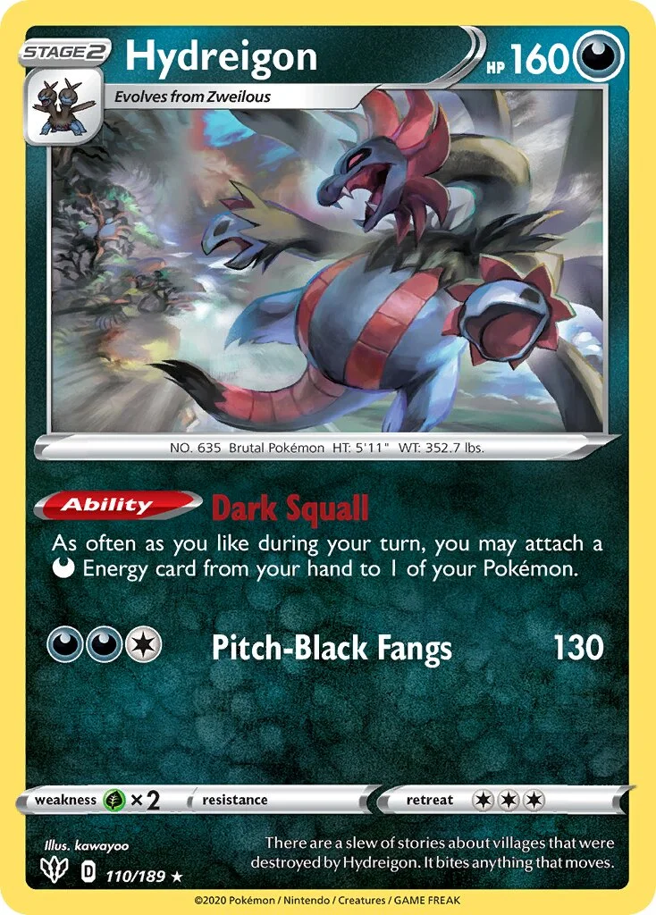 Hydreigon 「DAA 110/189」「EN」