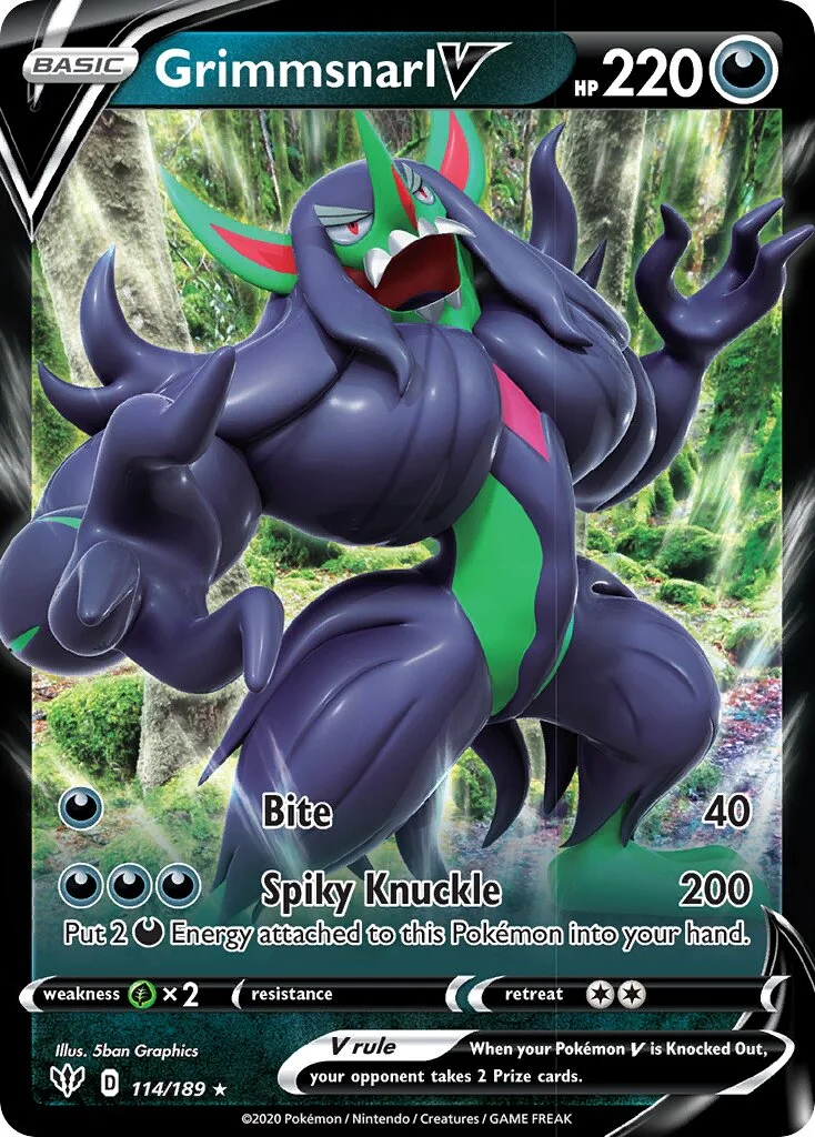 Grimmsnarl V 「DAA 114/189」「EN」