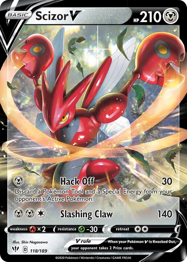 Scizor V 「DAA 118/189」「EN」