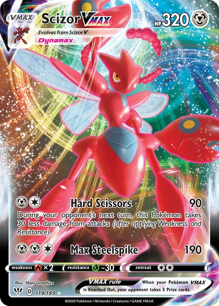Scizor VMAX 「DAA 119/189」「EN」