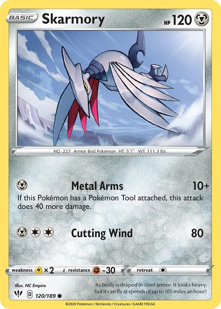 Skarmory 「DAA 120/189」「EN」