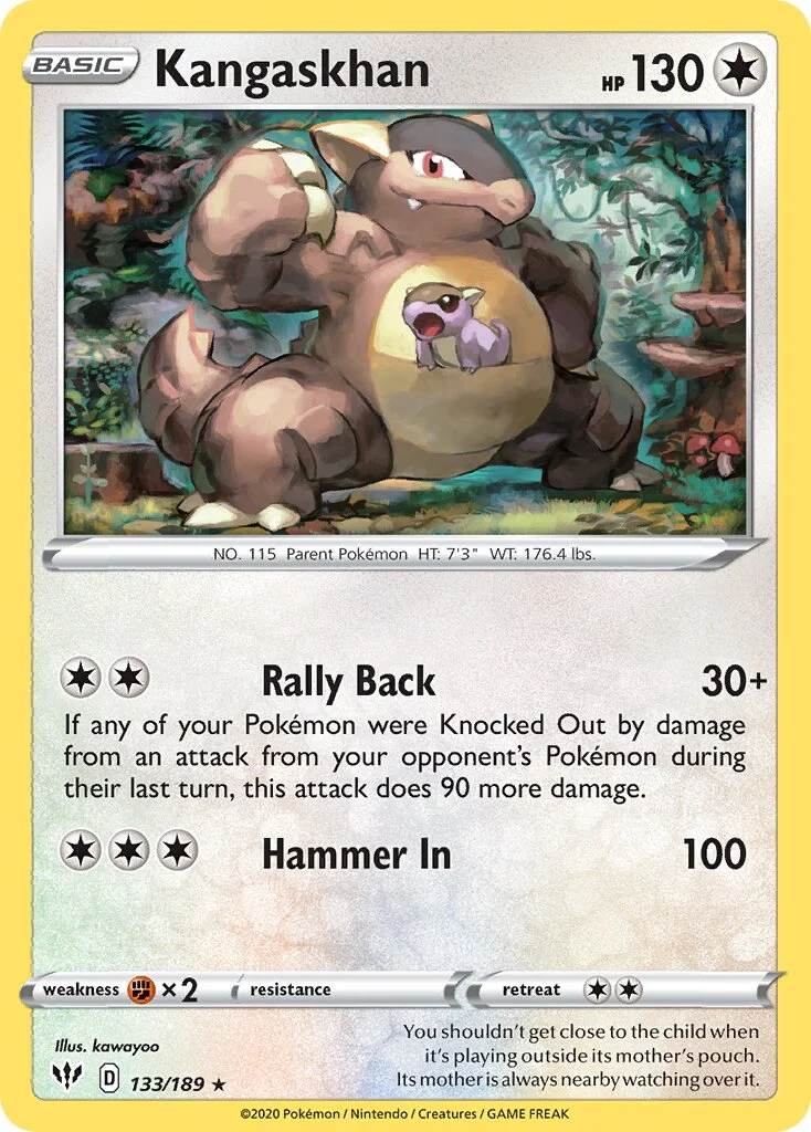 Kangaskhan 「DAA 133/189」「EN」
