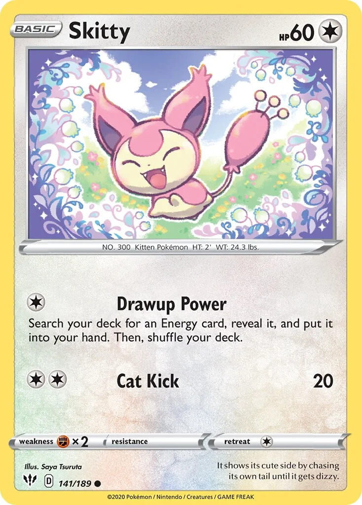 Skitty 「DAA 141/189」「EN」
