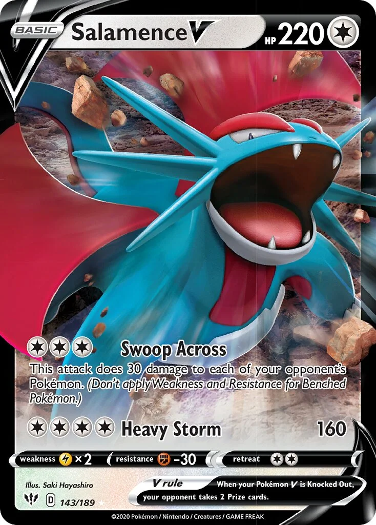 Salamence V 「DAA 143/189」「EN」