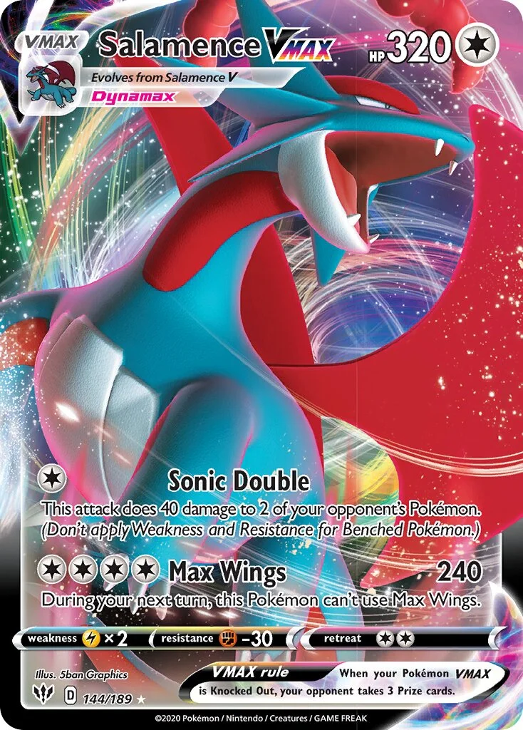 Salamence VMAX 「DAA 144/189」「EN」