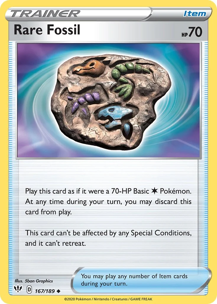 Rare Fossil 「DAA 167/189」「EN」