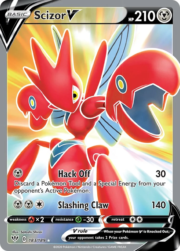 Scizor V 「DAA 183/189」「EN」