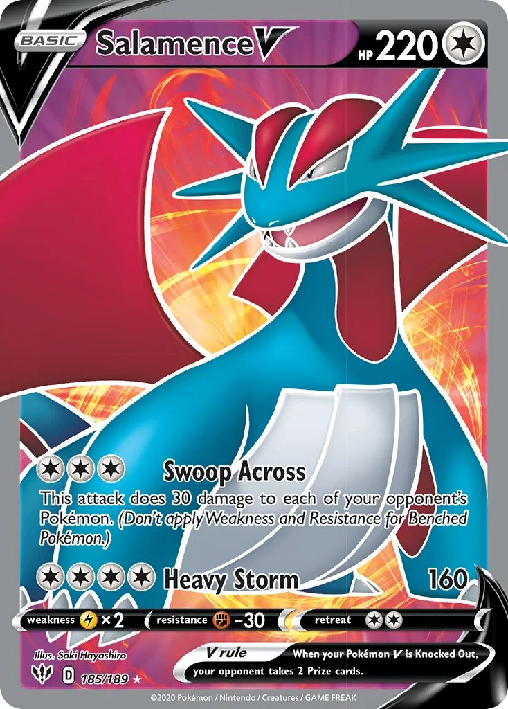 Salamence V 「DAA 185/189」「EN」