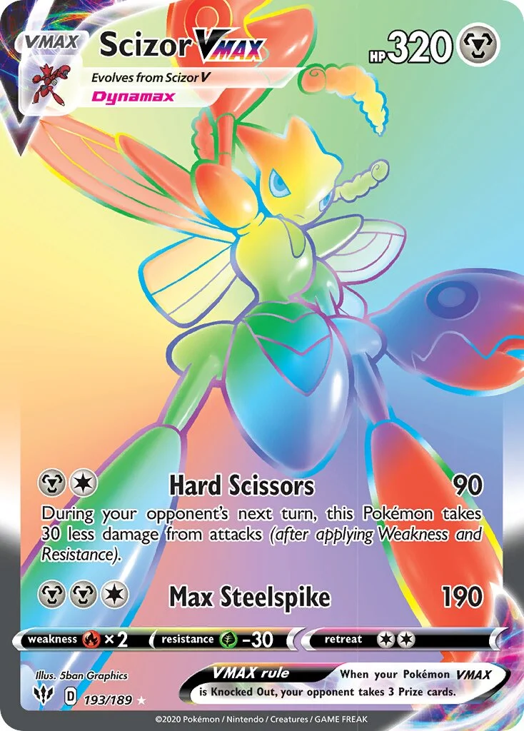 Scizor VMAX 「DAA 193/189」「EN」
