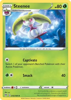 Steenee #015/189 · Pokémon