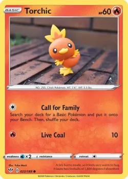 Torchic #022/189 · Pokémon