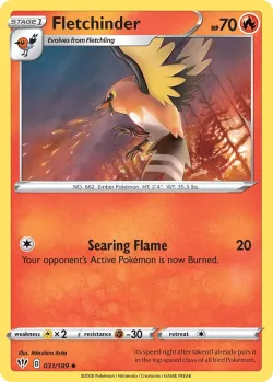 Fletchinder #031/189 · Pokémon