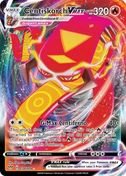 Centiskorch VMAX #034/189 · Pokémon