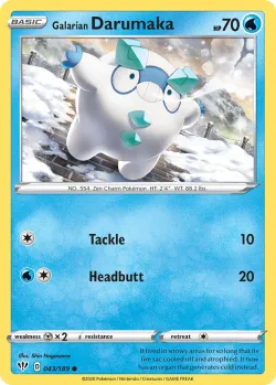 Galarian Darumaka #043/189 · Pokémon