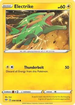 Electrike #058/189 · Pokémon