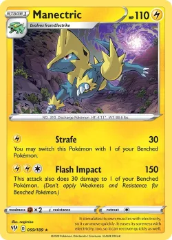 Manectric #059/189 · Pokémon