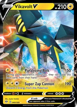 Vikavolt V #060/189 · Pokémon