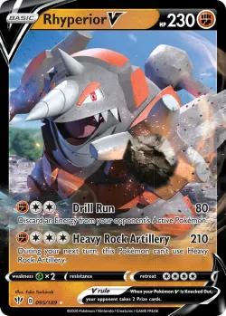 Rhyperior V #095/189 · Pokémon