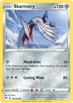Skarmory #120/189 · Pokémon