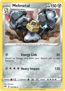 Melmetal #130/189 · Pokémon