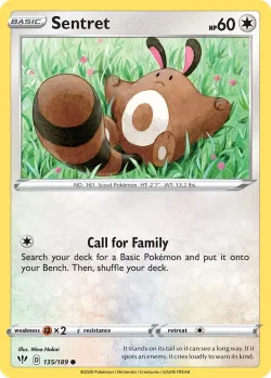 Sentret #135/189 · Pokémon