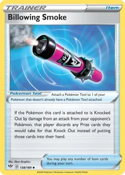 Billowing Smoke #158/189 · Pokémon