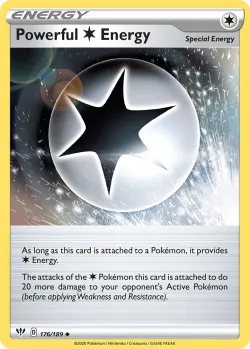Powerful Colorless Energy #176/189 · Pokémon