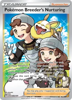 Pokémon Breeder's Nurturing 「DAA 188/189」「EN」