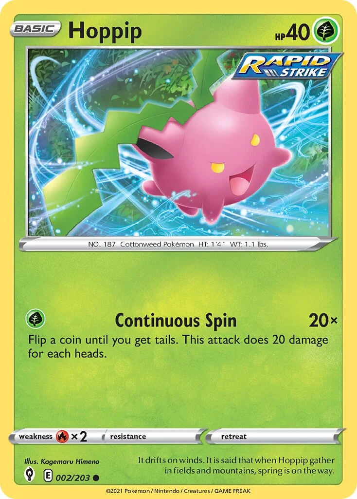 Hoppip 「EVS 002/203」「EN」