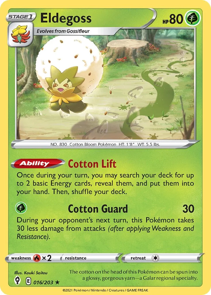 Eldegoss 「EVS 016/203」「EN」
