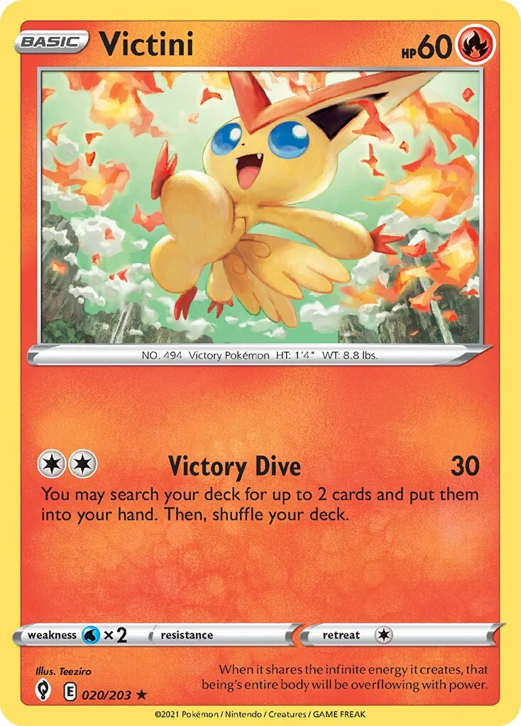 Victini 「EVS 020/203」「EN」